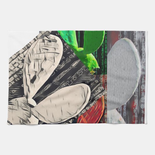 Nopales.io Küchentuch (Horizontal)