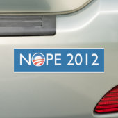 Nope 2012 autoaufkleber (Auf Auto)