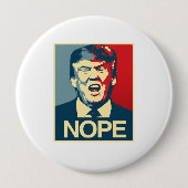 NOPE - Anti-Trumpf Plakat - Anti-Trumpf - Button (Vorderseite)