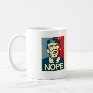 NOPE - Anti-Trumpf Plakat - Anti-Trumpf - Kaffeetasse