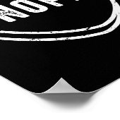 Nope Anti Valentines Day  Poster (Ecke)