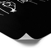 Nope ASL Pro Deaf Awareness Sign Language Interpre Poster (Ecke)