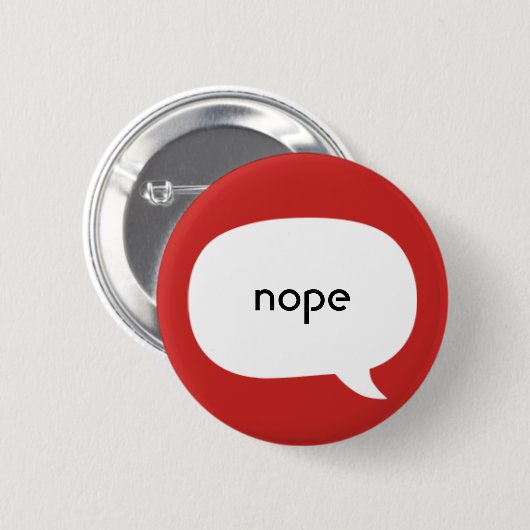 Nope Button (Vorne & Hinten)