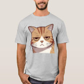 Nope Cat T-Shirt (Vorderseite)