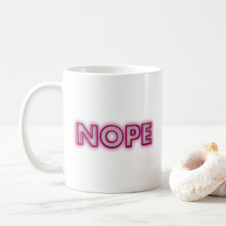 NOPE Coffee Tasse
