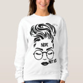Nope Crewneck Sweater Sweatshirt (Vorderseite)