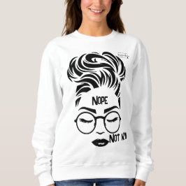 Nope Crewneck Sweater Sweatshirt