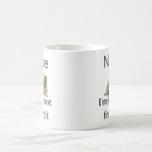 Nope Frenchie Tasse (Mittel)
