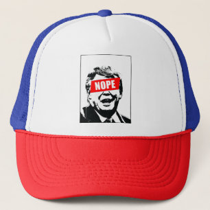 "Nope" für Trump Trucker Hat Truckerkappe