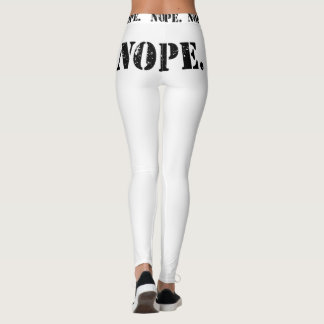 NOPE. Hintern-Druck-Yogahosen Leggings
