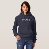 NOPE HOODIE (Vorne ganz)