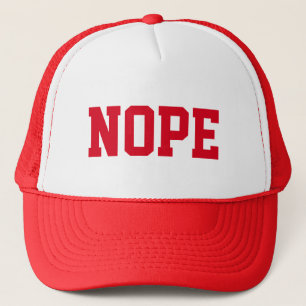 Nope Hut Truckerkappe
