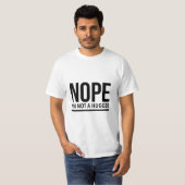 Nope I bin kein Hugger T-Shirt (Vorne ganz)