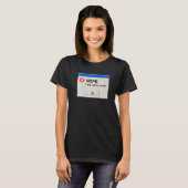 Nope I will Ihren PC IT-technischen Support nicht T-Shirt (Vorne ganz)