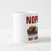 Nope - Jumbo-Tasse (Vorderseite)
