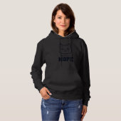 Nope Kitten House Cat Cat Hoodie (Vorne ganz)