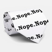 Nope Krawatte (Gerollt)