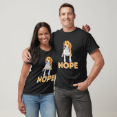 Nope Lazy Beagle Funny Beagle Dog Lover Pet Owner T-Shirt (Unisex)