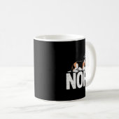 Nope Lazy Beagle Kaffeetasse (VorderseiteRechts)