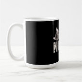 Nope Lazy French Bulldog Dog Lover Gift Kaffeetasse (Links)