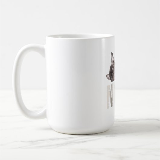 Nope Lazy French Bulldog Lover Gift Kaffeetasse (Links)