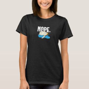 Nope lazy Penguin Animal T-Shirt