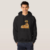Nope Lazy Spitz Funny Spitz Hoodie (Vorne ganz)