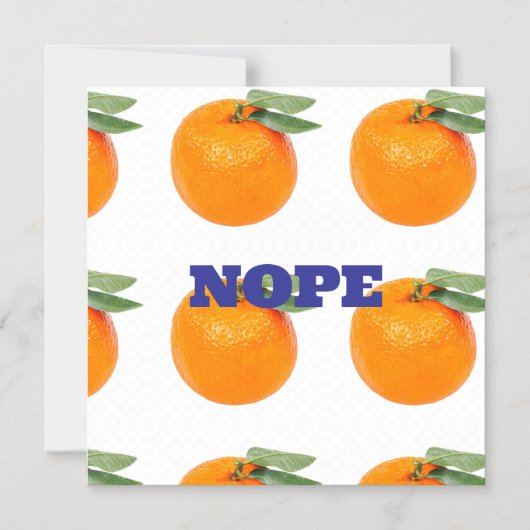 NOPE MAGNET (Vorderseite)