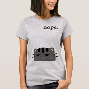 Nope Miezekatze T-Shirt