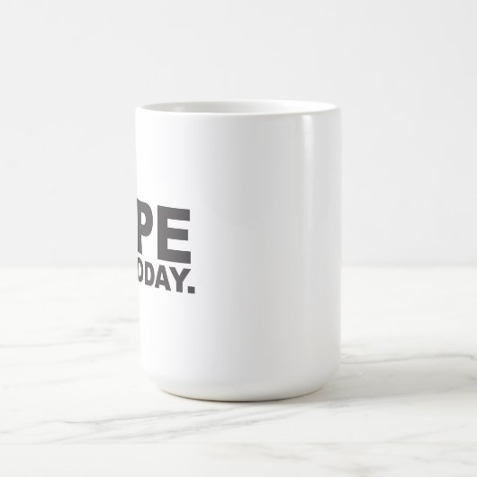 Nope nicht heute Kaffee Tasse (Mittel)