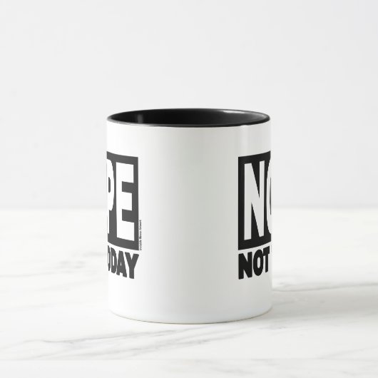 NOPE nicht heute Tasse (Zentrum)