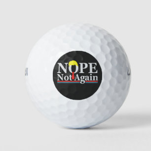 Nope Nicht wieder lustige Präsidentschaft Republik Golfball