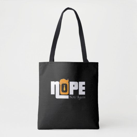 Nope nicht wieder tasche (Vorderseite)
