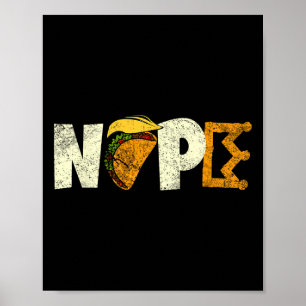 Nope No King in America We We the People Political Poster