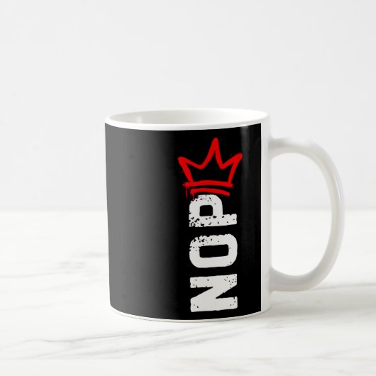 Nope No Kings Protest Sign Funny AntiTrump 4. Kaffeetasse (Rechts)