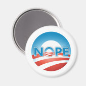 NOPE NO WAY MAGNET (Vorderseite/Rückseite)