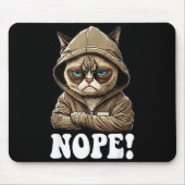 Nope! Nope - Employee Work Colleagues Teenager Cat Mousepad (Vorne)