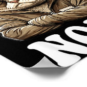 Nope! Nope - Employee Work Colleagues Teenager Cat Poster (Ecke)