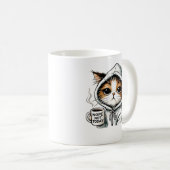 Nope not Today Chat, Funny Cat, Coffee Lover, Grum Kaffeetasse (VorderseiteRechts)
