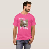 Nope Not Today Chihuahua Dog Funny Chiwawa Long Ha T-Shirt (Vorne ganz)