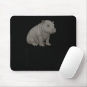 Nope Not Today Cute Mars The Hip Funny Lazy Quote  Mousepad (Mit Mouse)