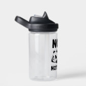 Nope not Today Panda Bear Water Flasche (rechts)