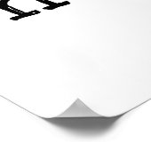 Nope Not Today Poster (Ecke)