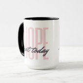 Nope Not Today Tasse (Vorderseite Links)