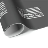 Nope Not wieder Funny USA Flag Republikaner Trump Geschenkpapier (Rolleneckpunkt)