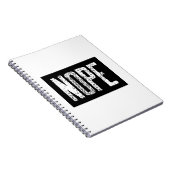NOPE NOTIZBLOCK (Rechte Seite)