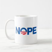 Nope Obama Kaffeetasse (Links)