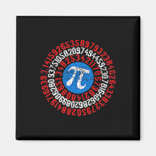 Nope Pi Day Funny Face Mask Teacher Student Quark Magnet