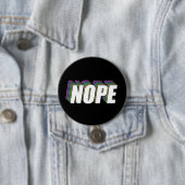 NOPE Projekted Layered Rainbow Button (Beispiel)
