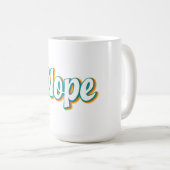 Nope Retro Kaffeetasse (VorderseiteRechts)